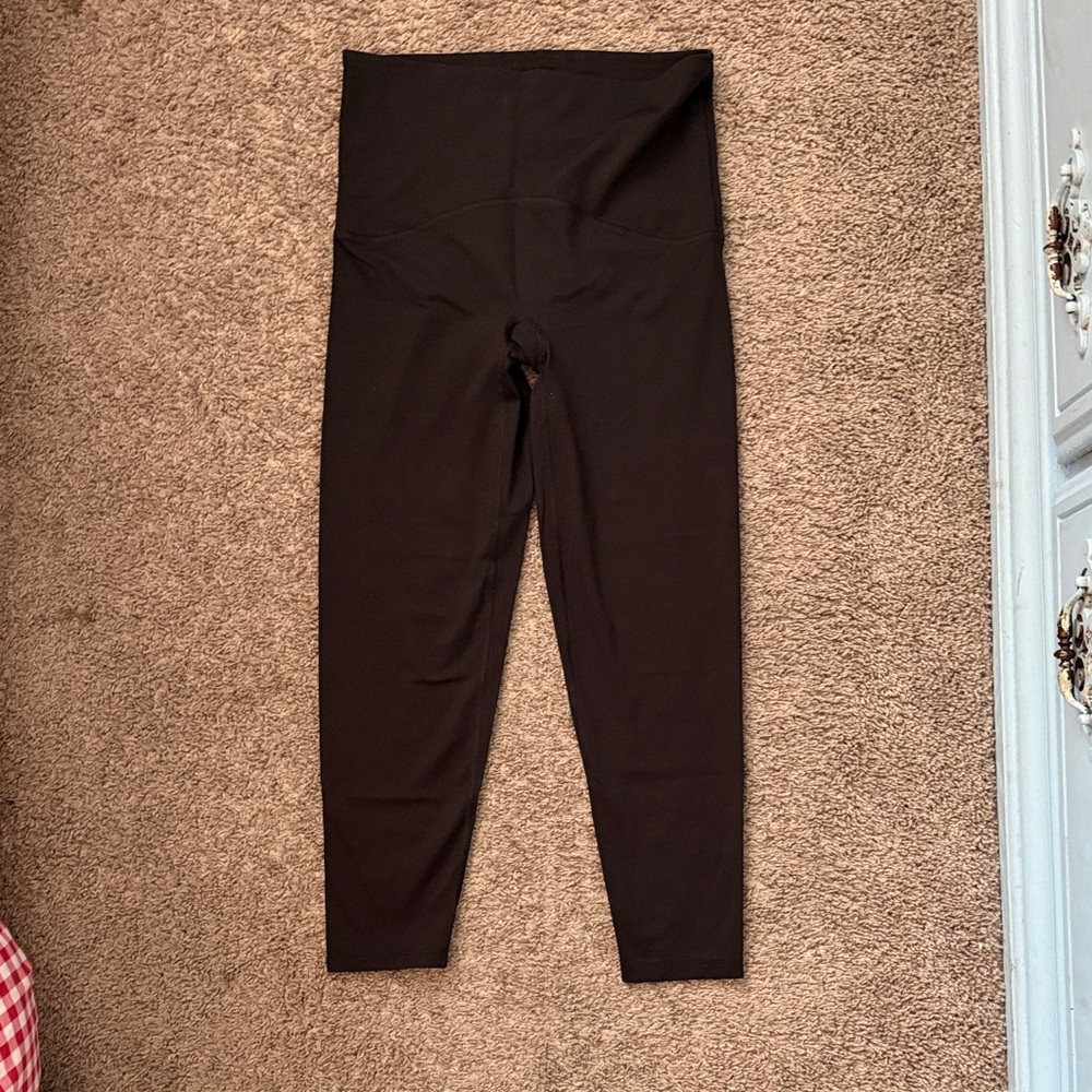SPANX black crop Leggings medium